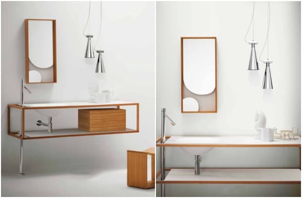 muebles baño Colección Nendo Bisazza