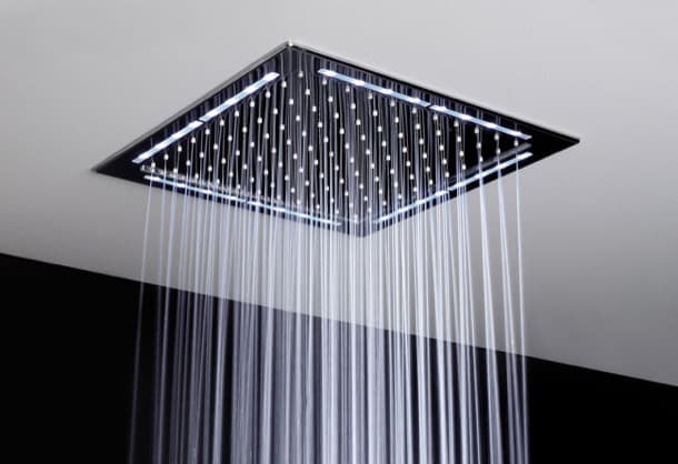 Ducha de lluvia con LED perimetral, de la marca Rogerseller