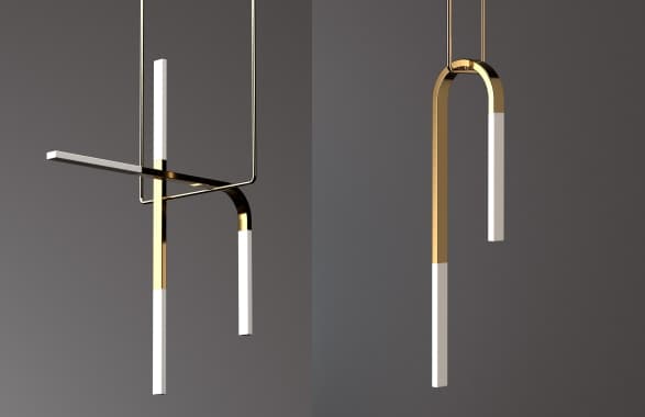 Acrobat lámparas colgantes minimalistas