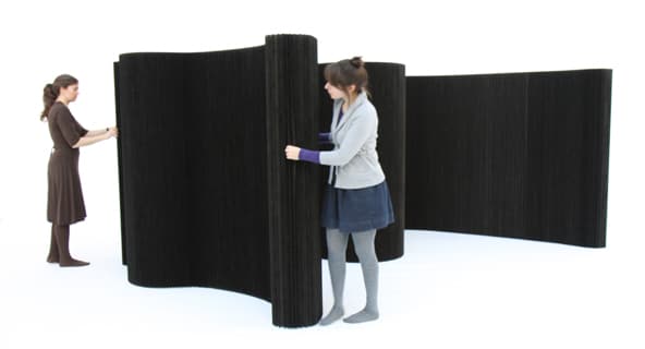 tabique flexible Softwall negro