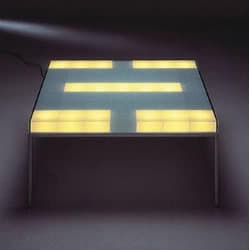 Quadra-Tisch mesa con luces