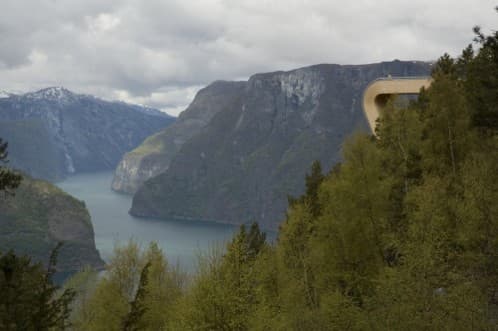 mirador de Aurland Noruega