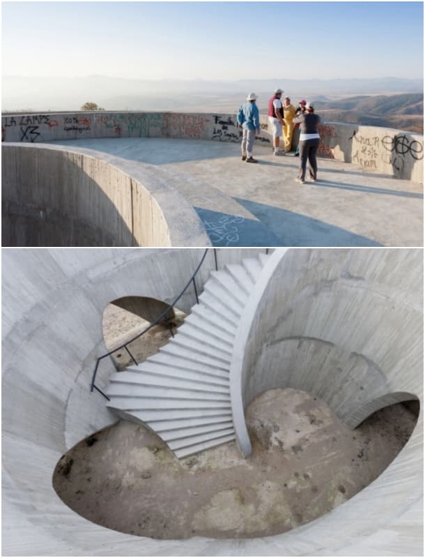 mirador de hormigón Espinazo del diablo Jalisco