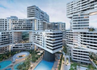 The Interlace complejo residencial en Singapur