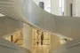 nueva escalera de bajada al sotano Biblioteca Nacional Francia