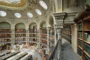 pasillo en Sala Oval Biblioteca Nacional Francia