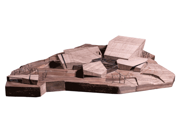 maqueta Red Stone Formation