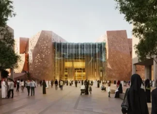 The Arena en Diriyah fachada princiapl
