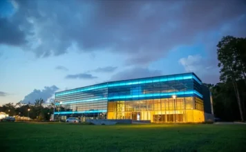 exterior smart building